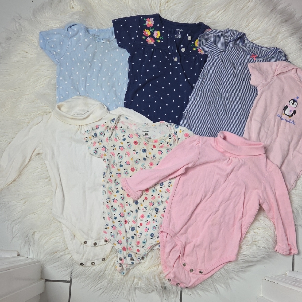 Carter's Girls 18 Month Oneise Bundle